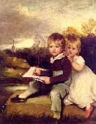 John Hoppner The Bowden Children oil painting on canvas
